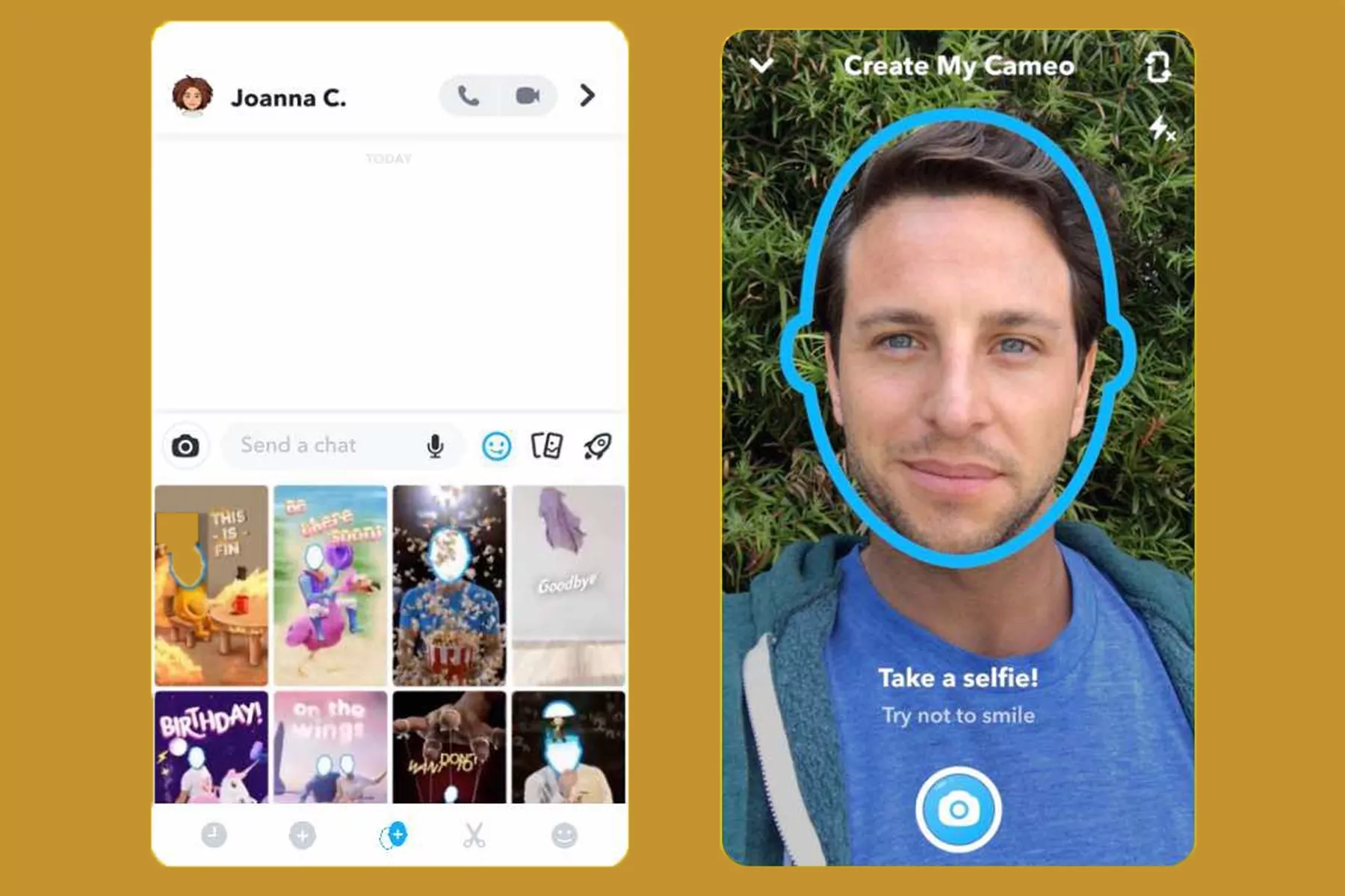 How To Delete Cameo Selfie On Snapchat