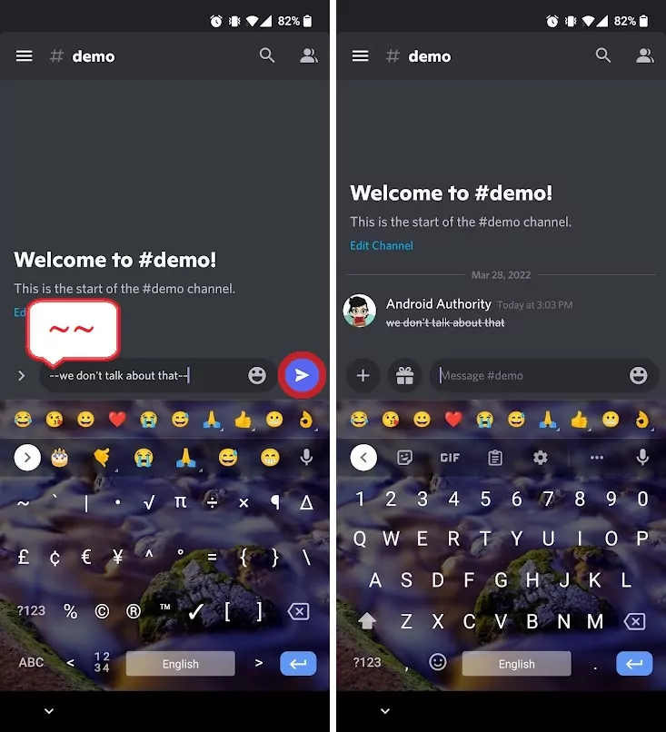 How To Create Strikethrough Text On Discord Android And iOS Devices?
