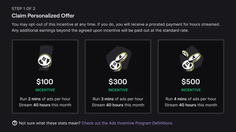 What Is Twitch Ad Incentive Program