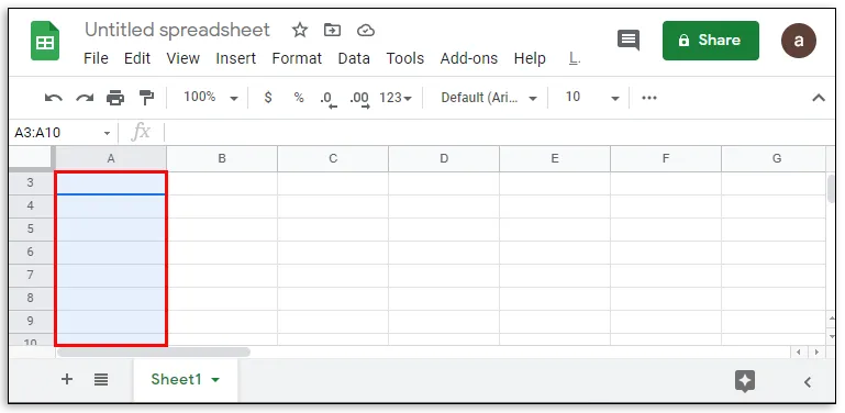 How To Insert A Checkbox In Google Sheets