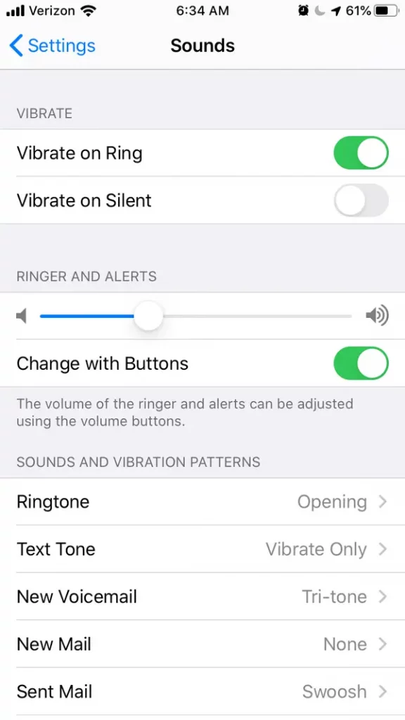 Turn Down The Alarm Volume Manually On Your iPhone Through The Settings