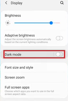 How to turn on Dark mode on Snap Chat