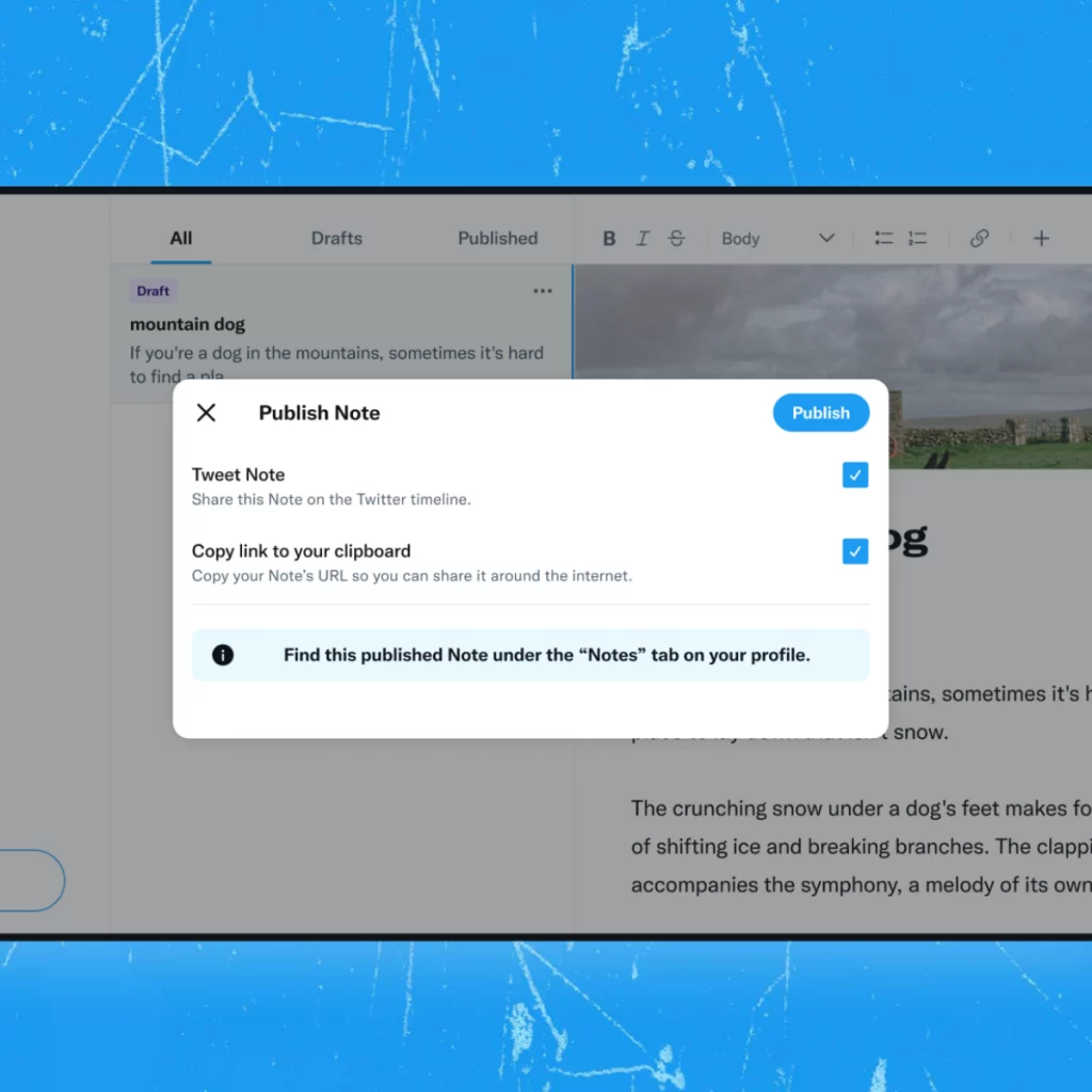 How To Use Twitter Notes Feature