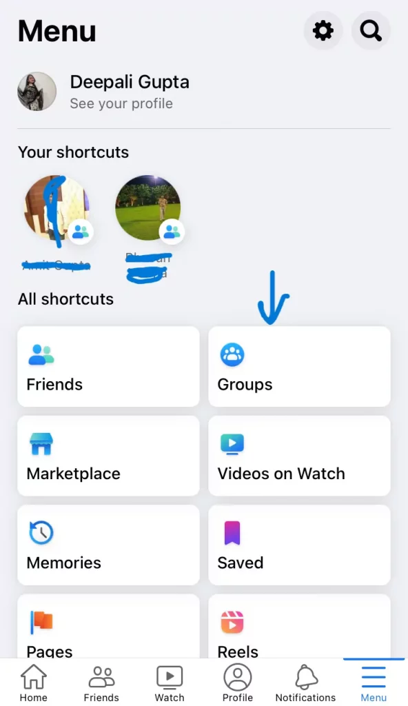 How To Leave A Facebook Group in a mobile