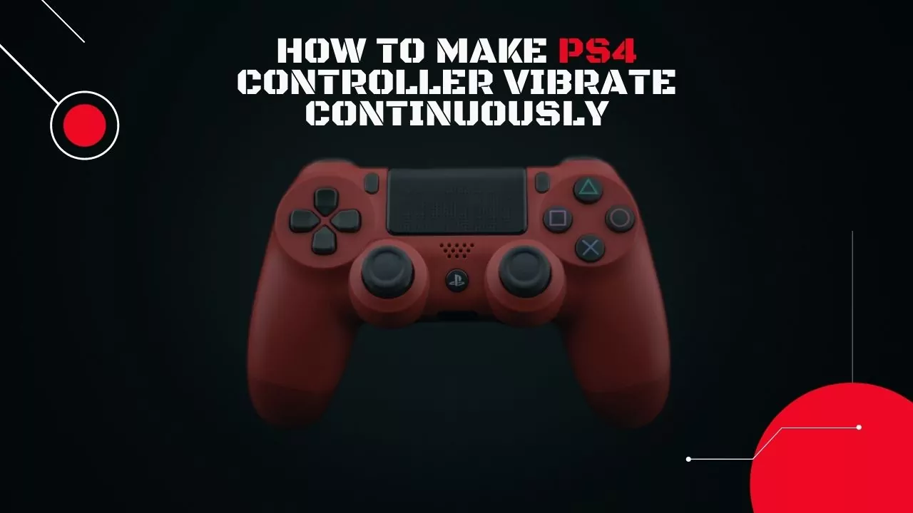 How To Make PS4 Controller Vibrate
