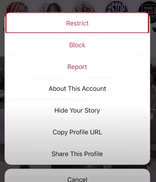 How To Restrict Someone On Instagram?