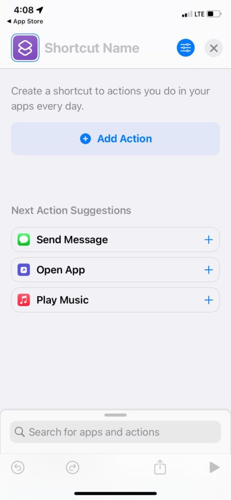 how to send spam text messages with shortcut