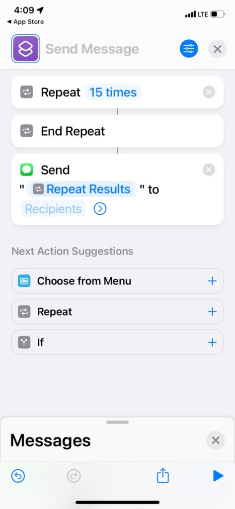 How To Send Spam Text Messages Shortcut
