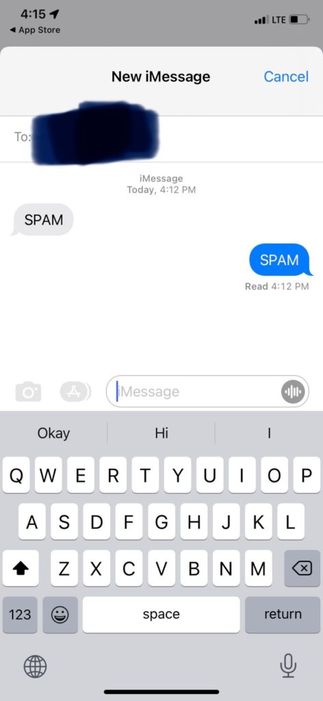 How To Send Spam Text Messages Shortcut