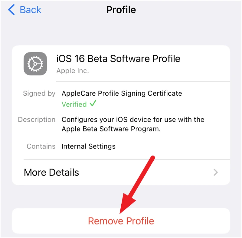 How To Remove iOS 16 Beta