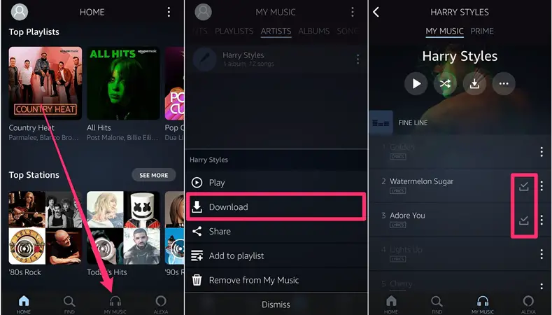 How to Download Music from Amazon Music