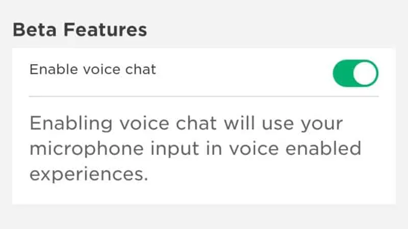 How To Turn On Voice Chat In Roblox Mobile: Enable voice chat