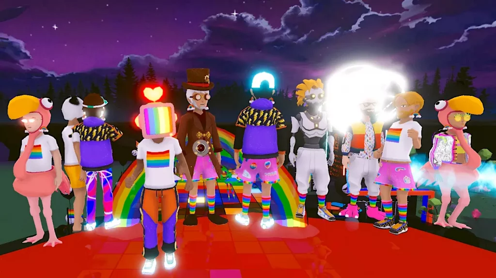 Pride Parade In Metaverse