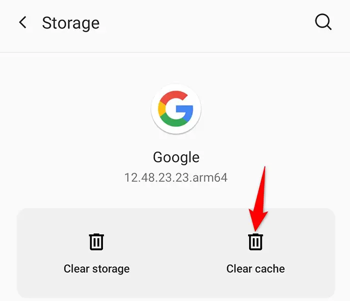Google Keeps Stopping Error_clear cache