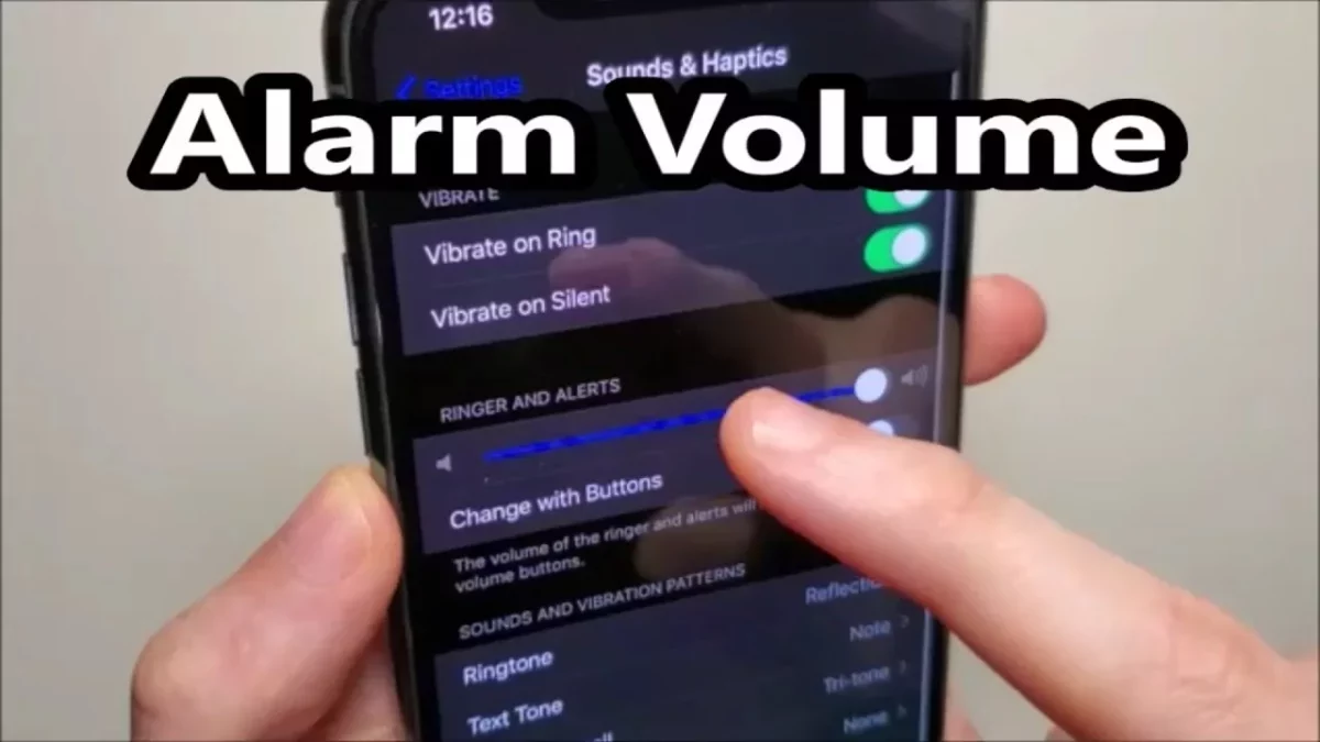How To Turn Alarm Volume Up On iPhone