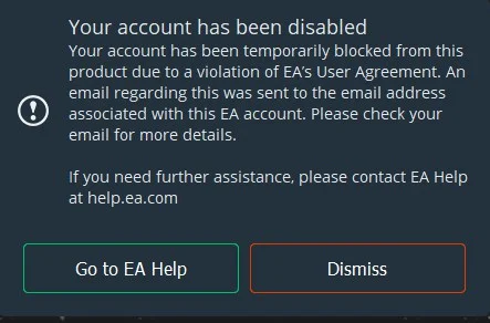  Check If Your EA Account Is Suspended, Banned, Deleted, Or Deactivated