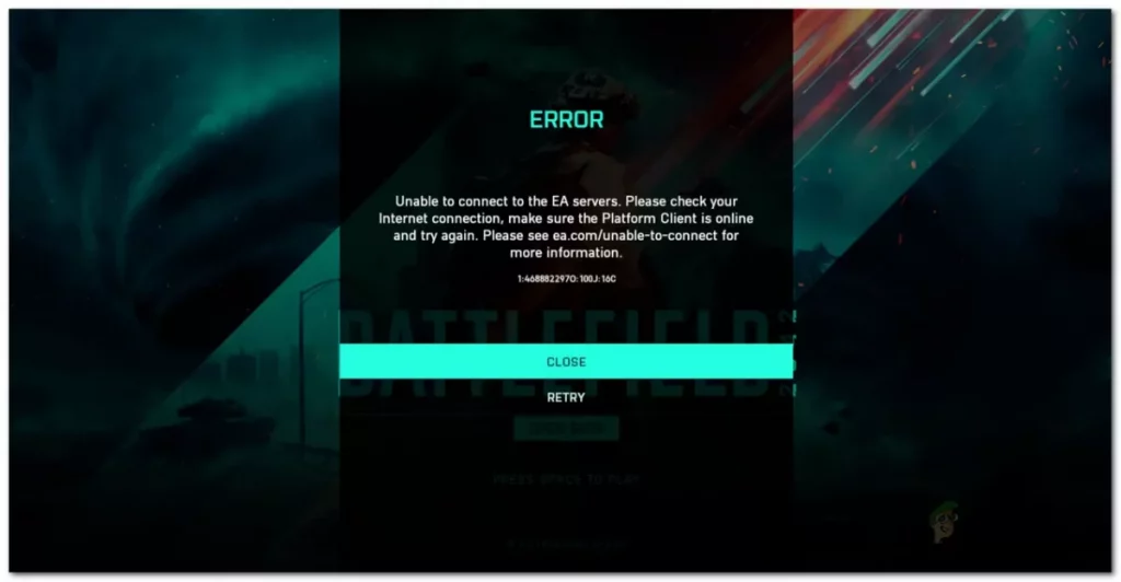 Ea.Com Unable To Connect