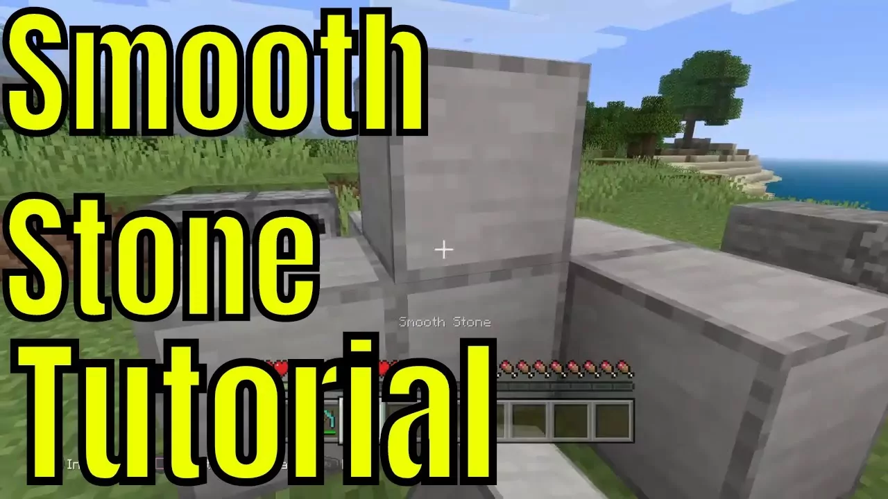 how to make a smooth stone in Minecraft