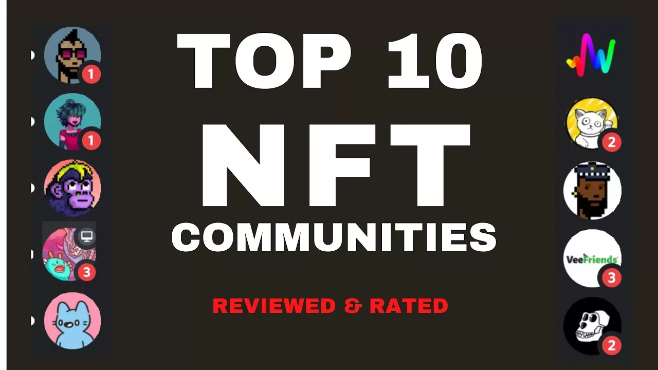 list of top 10 NFT Discord servers for collectors.