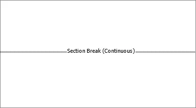How To Delete A Section Break In Word