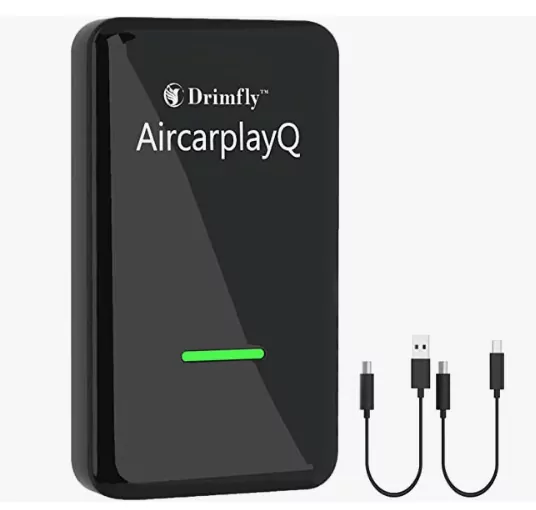 What Are The Best Apple Carplay Wireless Adapters: Drimfly AirCarPlayQ