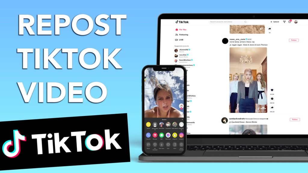 If yHow To Repost On TikTokou are watching any video on TikTok, and want to share it with your family and friends, you can do that by reposting that video.