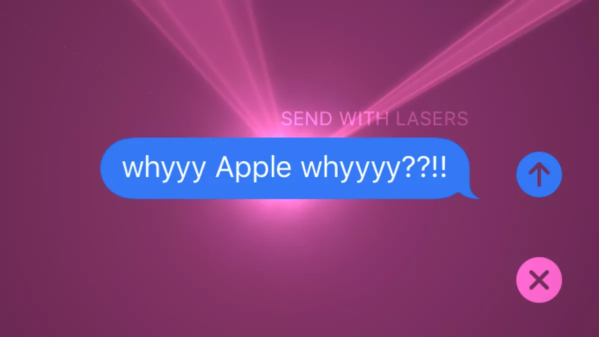 How To Send Lasers In iMessage