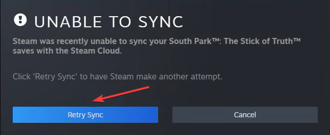 How To Fix Steam Cloud Error: Retrying Sync for all the individual games