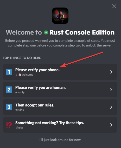 Rust Console Discord Server 