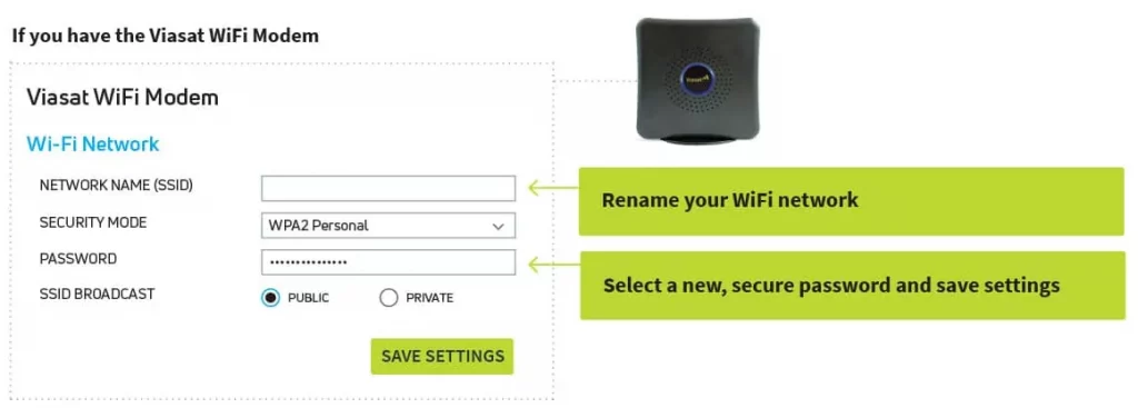 How To Change Viasat Wi-Fi Password