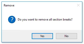 How To Delete A Section Break In Word