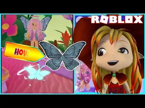 How To Get The Butterfly Wings In Roblox Spotify Island