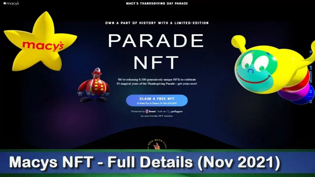 Macys Free NFT Giveaway