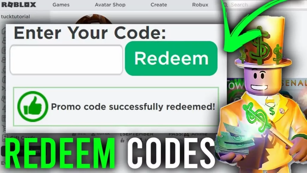 How To Go To The Promo Code In Roblox