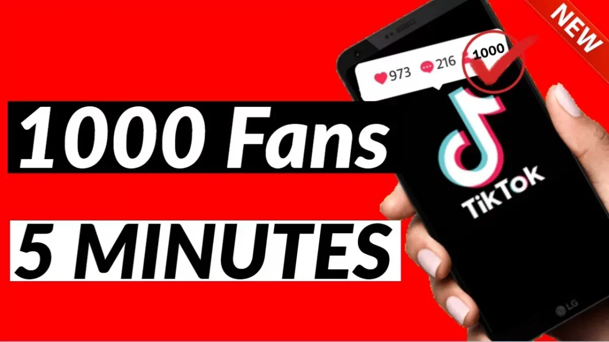 How To Get 1k Followers On TikTok In 5 Minutes?