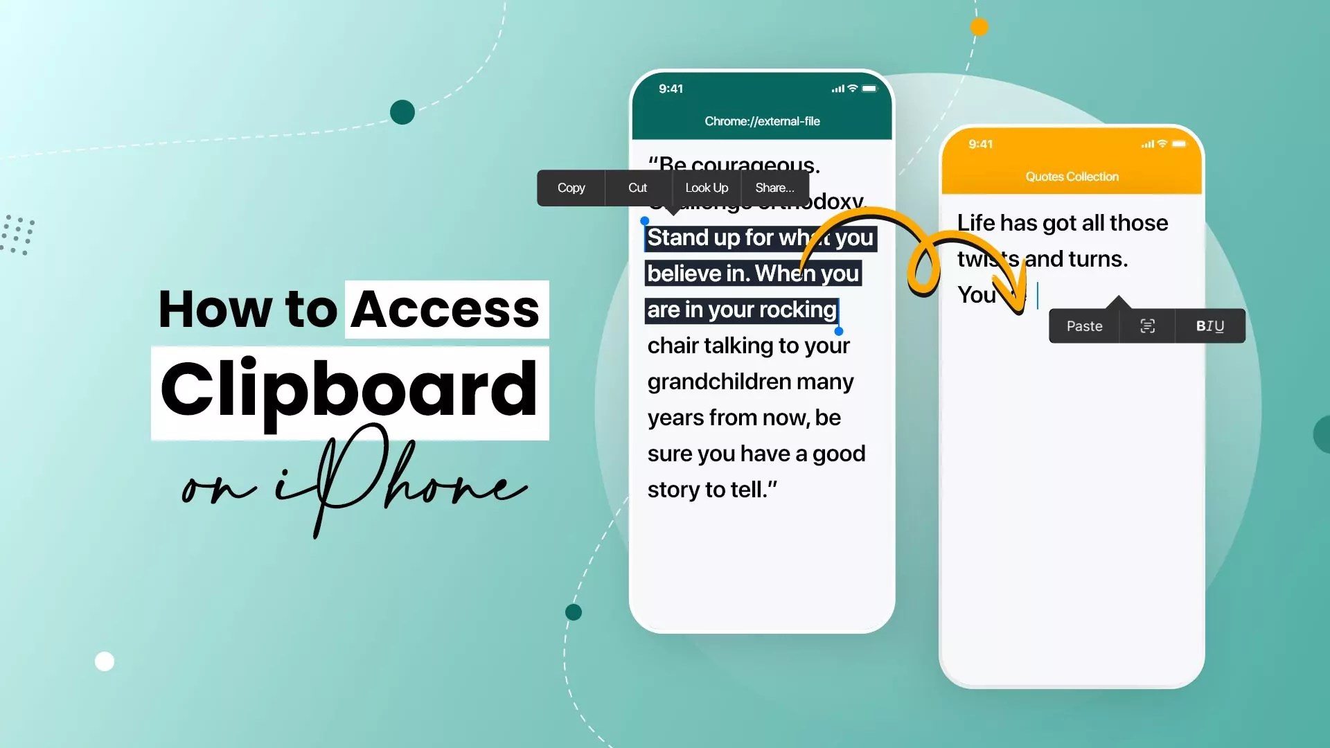 How To Access Clipboard On iPhone