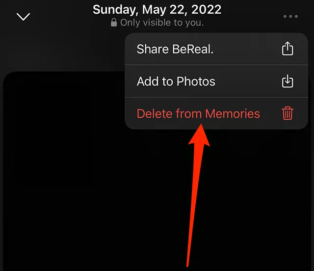 How To Delete A Post From BeReal Memories?