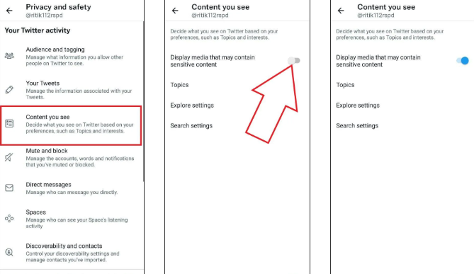 How To Change Sensitive Content On Twitter On Your Phone