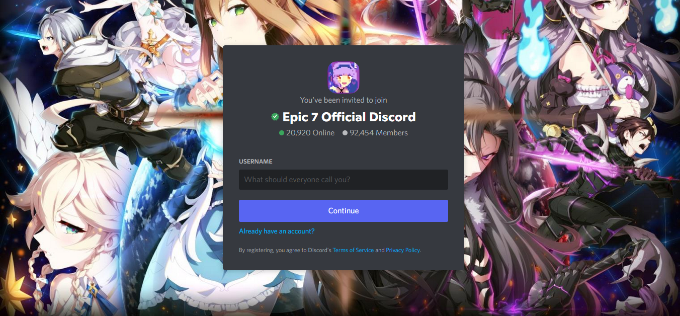 Epic Seven Discord Server | How to Join_banner