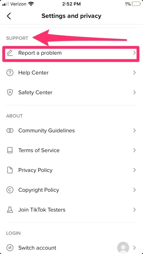 How To Fix Age Protection On TikTok By Reporting To TikTok Support
