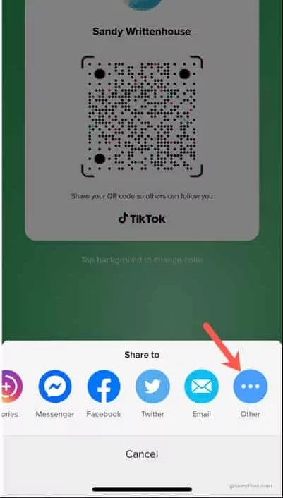 How To Share Your QR Code On TikTok