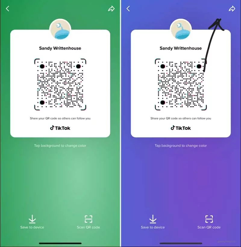 How To Share Your QR Code On TikTok