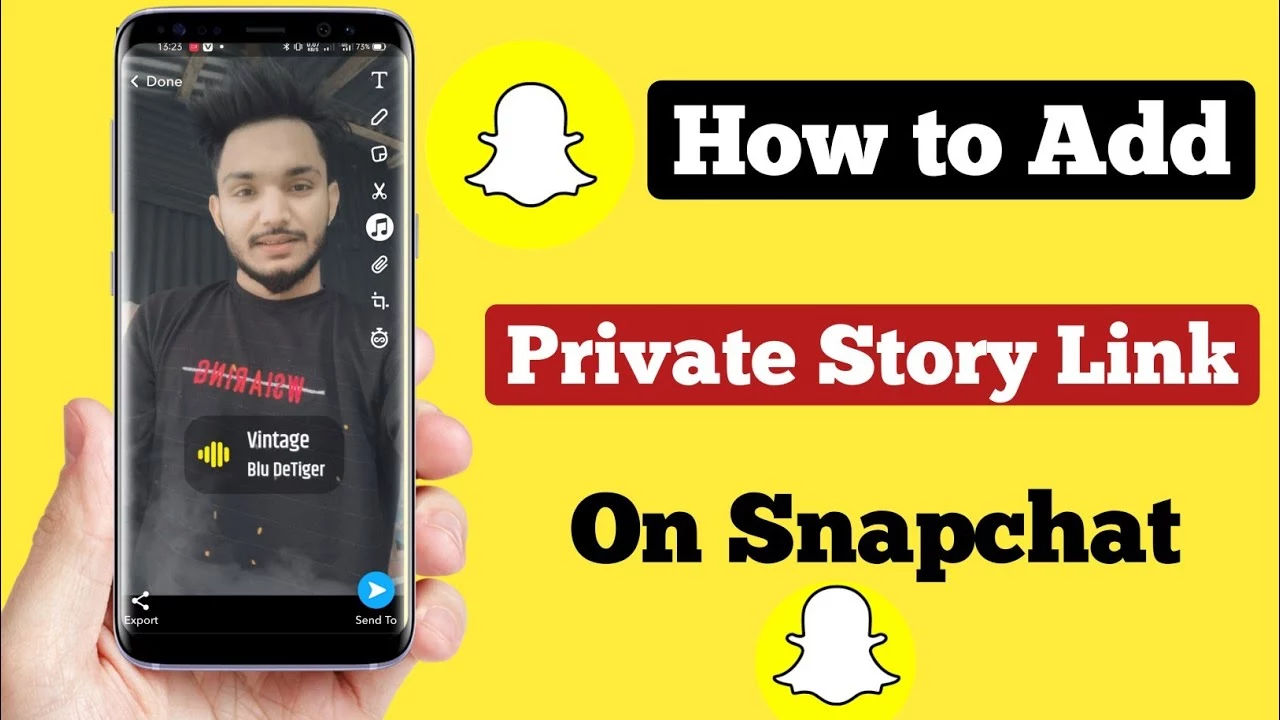 How to Add Private Story Link on Snapchat? 