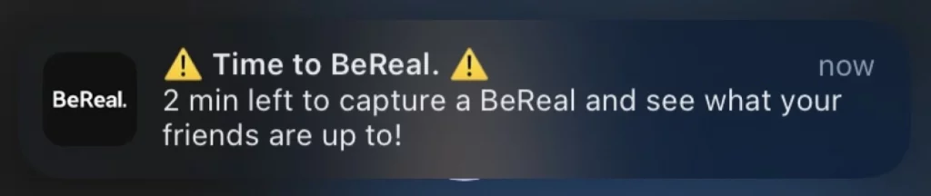 When Does BeReal Send Notification?