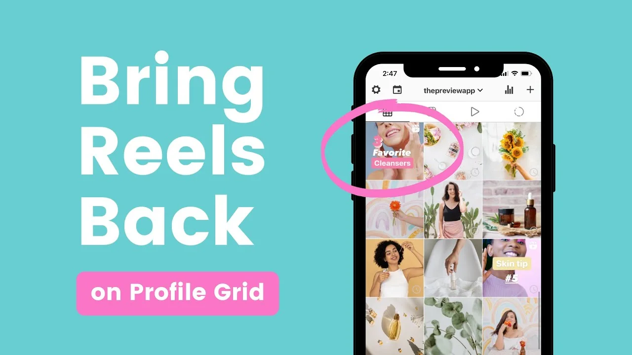 How To Put Instagram Reel Back On Your Grid