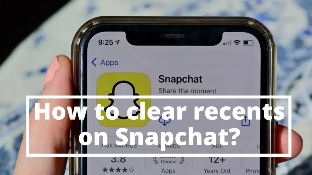 What Does Recents Mean On Snapchat