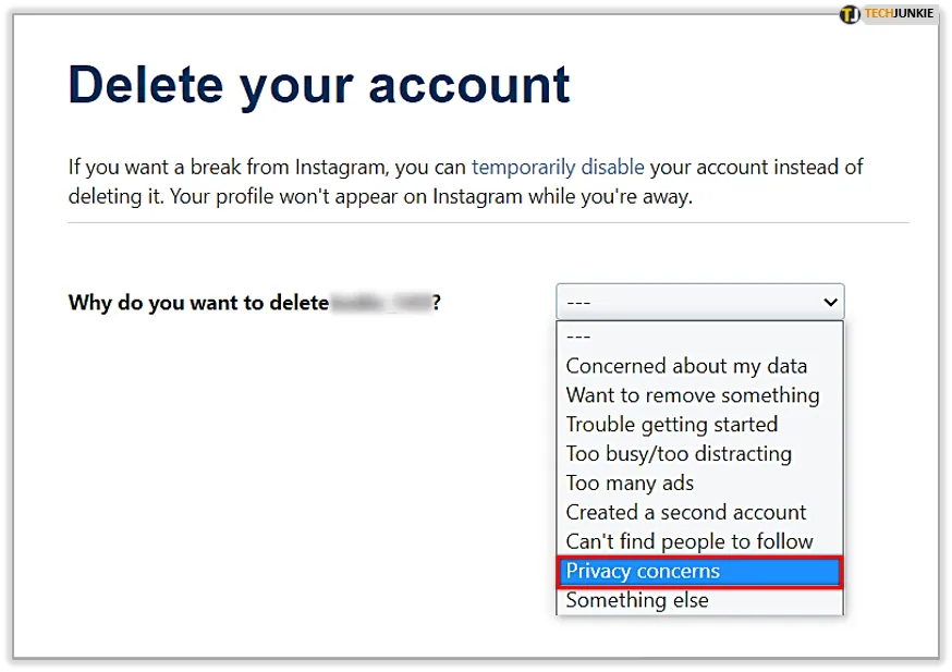 Types Of Instagram Account Deletion