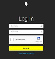 You will be directed to the Sign-In page of Snapchat, Login from there to your account.