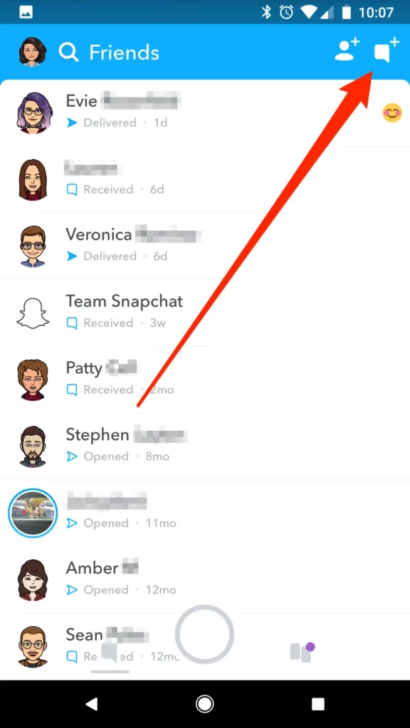 Post logging in, enter your chat box and search your group chats, whether you are able to view your Snapchat group chat not working? 