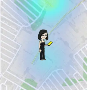 Bitmoji Holding A Phone